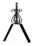 Large Decorative Black Steel Weathervane Cupola Roof Mounting Hardware
