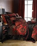 Dian Austin Couture Home Gainsborough Bed Linens King Medallion Duvet Cover