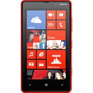 Nokia Lumia 820 Sim-free Windows Smartphone - Red