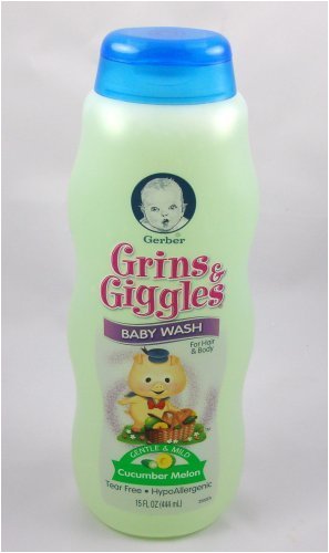 Grins & Giggles Cucumber Melon Baby Wash