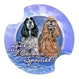 Cocker Spaniel Carsters, Coasters for Your Car