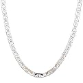 Sterling Silver Italian Mariner Chain