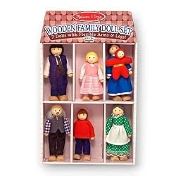 Melissa & Doug Family Doll Set
