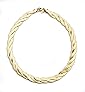 Gold Effect Regal Twist Necklace