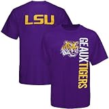 NCAA LSU Tigers Purple Fusion T-shirt