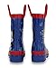 Disney Kids Boys' Mickey Mouse Character Printed Waterproof Easy-On Rubber Rain Boots (Toddler/Little Kids)