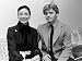 Ballerina Dame Margot Fonteyn with Dancer Choreographer Mikhail Baryshnikov Premium P...
