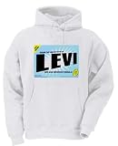 FROM THE LOINS OF MY MOTHER COMES LEVI Adult Hooded (Hoody) Sweatshirt In Various Colors