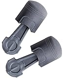 3M E-A-R Pistonz P1400 Silver Universal Polyurethane Foam Uncorded Ear Plugs - 29 dB NRR - 70071561487 [PRICE is per PAIR]
