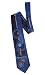 Eclipse Woven Tie in blue