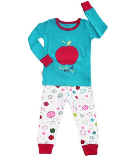 Hatley Apple of My Eye PJs, Pyjamas, Girls, 3 Years