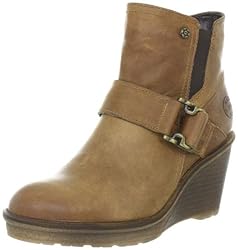 Marc Shoes 1.409.06-14/361-Viviane, Damen Fashion Stiefel, Braun (cognac-combi 361), EU 40
