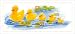 Art4Kids All In A Row Mounted Art Print -22x10