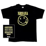 Nirvana - Smiley T-Shirt - Large