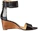 Nine West Women's Nicetime Leather Wedge Sandal