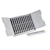 Master Catalog Rack Starter Set, Capacity:12 Inches/45 Degrees, Gray (MAT912RS3G)