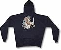 Dead Man's Hand PIRATE & PARROT Men's Hoodie Sweat Shirt Small thru 4XL