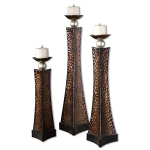 Uttermost Bentley Candleholders Set 3 - 19262