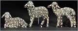 18 Sheep Lighted Fontanini Nativity Christmas Yard Art 3-Piece Set