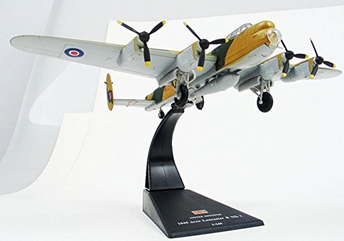  New 1:144 Avro Lancaster BI No 617 Squadron RAF,1945 Aircraft Bomber Model Figures