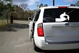 FISHING BASS WINDOW STICKER DECAL TRUCK SUV 10
