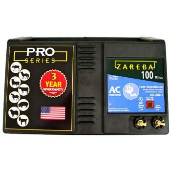Zareba A100LI AC Powered Low Impedance 100 Mile Fence Charger