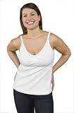 Bravado White Nursing Bra Tank - 34 D/E