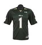 South Florida Bulls -No. 1- Women's Green Under Armour Replica Jersey