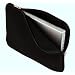 LUPO Black Notebook/Laptop Neoprene Pouch Case Sleeve - Fits up to 15.6" Inch Notebooks/Laptops