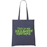 Halloween Costume (Green) Organic Fashion Tote