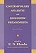 Contemporary Analytic and Linguistic Philosophies