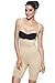 KHAYA Women's Shapewear Bodysuit Open Bust Waist Control Body Shaper Nude L
