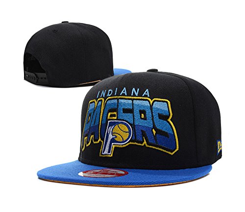 Bego NBA Adjustable Snapback Baseball Cap Flat Brim Flex Fit Hat Indiana Pacers