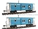 Walthers HO Scale Platinum Line Ready-to-Run Bay Window Caboose 2-Pack - Rock Island
