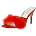 The Highest Heel Women's Maribou Mule