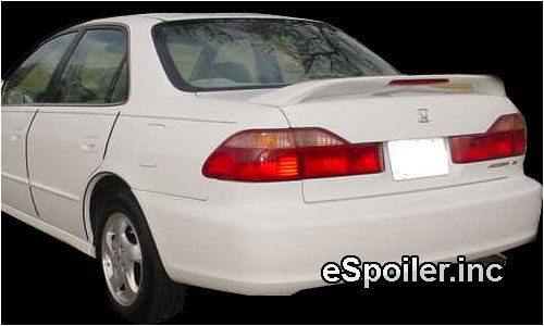 98-02 Honda Accord 4 Door Painted OEM Factory Style Spoiler - (Color Code: NH623M - SATIN SILVER MET)