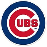 Chicago Cubs MLB Large Sticker (12" x 12") Cornhole Wall Car