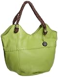 The SAK Indio Leather Large Tote,Lime,one size