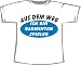 Aus dem Weg - Badminton Spieler; T-Shirt weiß