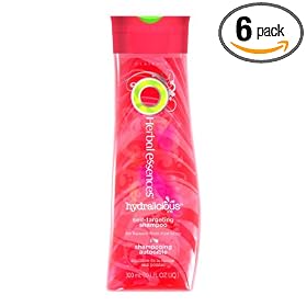 Herbal Essences Hydralicious Self-targeting Shampoo, Balance from Root to Tip, 10.17-Ounce Bottle (Pack of 6)