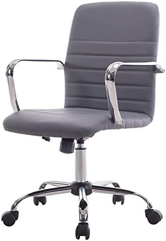 MISTER CHAIRS Wooster Office Chair, Grey