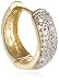 9ct Yellow Gold Diamond Gents Huggy Earring