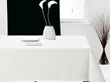 NAPPE ANTI-TACHES RECT. 140x240 cm ALIX BLANC