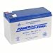 Power-sonic PS-1270F1 - 12 Volt 7 Amp Hour Sealed Lead Acid Battery with 0.187 Fast-on Connector