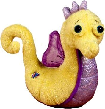 Lil'Kinz Mini Plush Stuffed Animal Seahorse