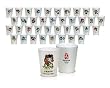 Beijing 08 Sport Mascots 38 Piece Shot GlaShort-Sleeve Set