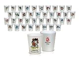 Beijing 08 Sport Mascots 38 Piece Shot GlaShort-Sleeve Set