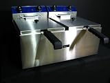 Electric Twin 13L Commercial Chip Steel