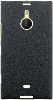 Wason@ Frosted Slim Matte Hard Cover Case(non-slip, Scratch Resistant,anti-fingerprint,anti -Sweat)+hd Clear Screen Protector Film (Nokia Lumia 520, Black)