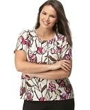 JM Collection Plus Size Floral-Print Top